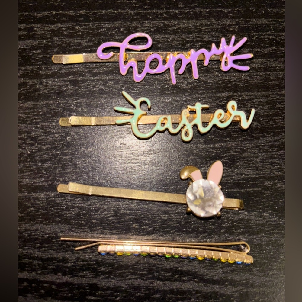 Colorful Easter Hair Clip Set
